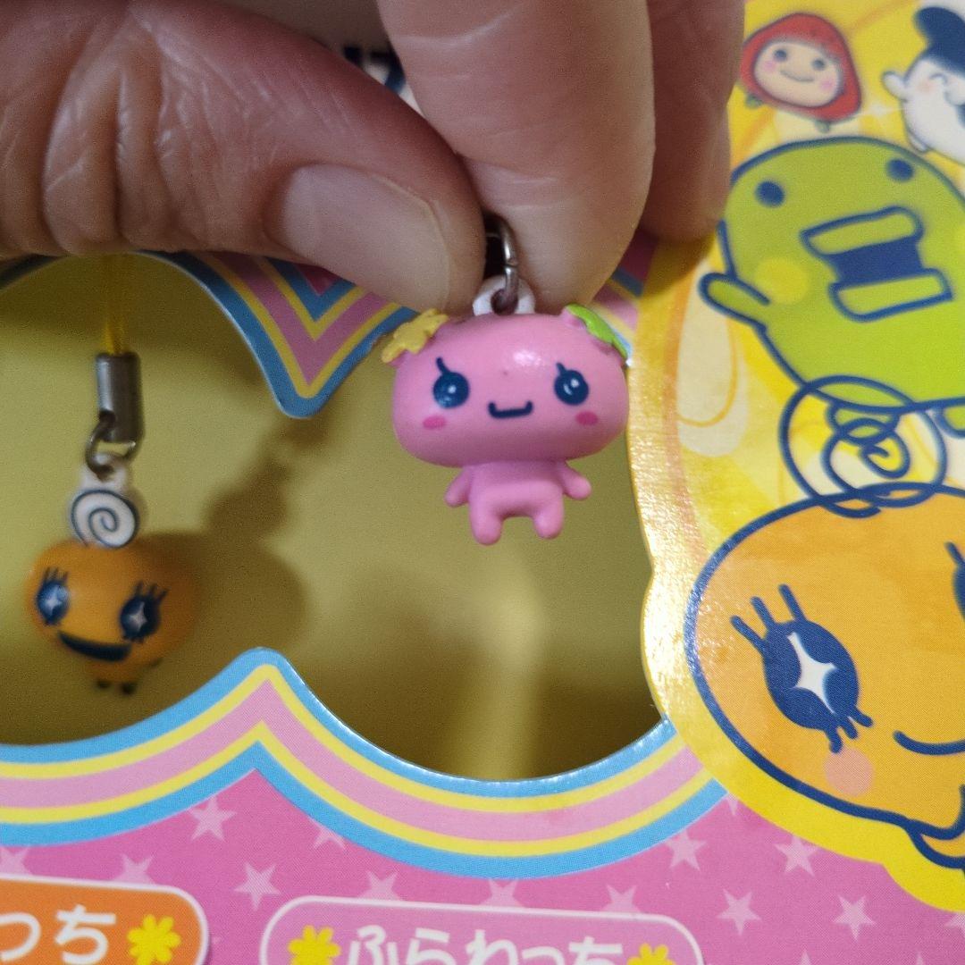 非売品 三菱 たまごっち ディスプレイPOP ミニフィギュアストラップ 全種