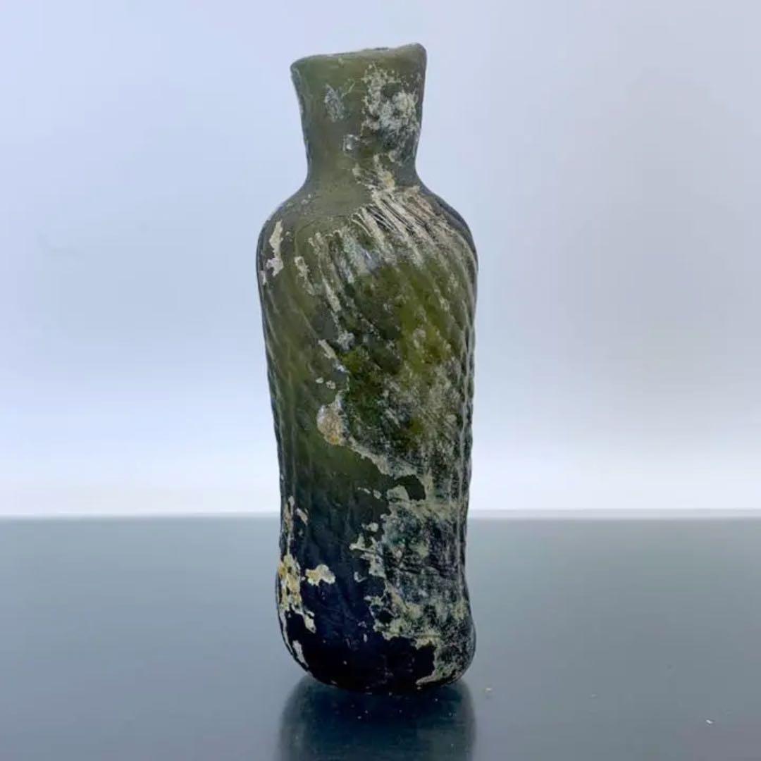 【古代 ガラス】ローマングラス ボトル コレクション 状態良好