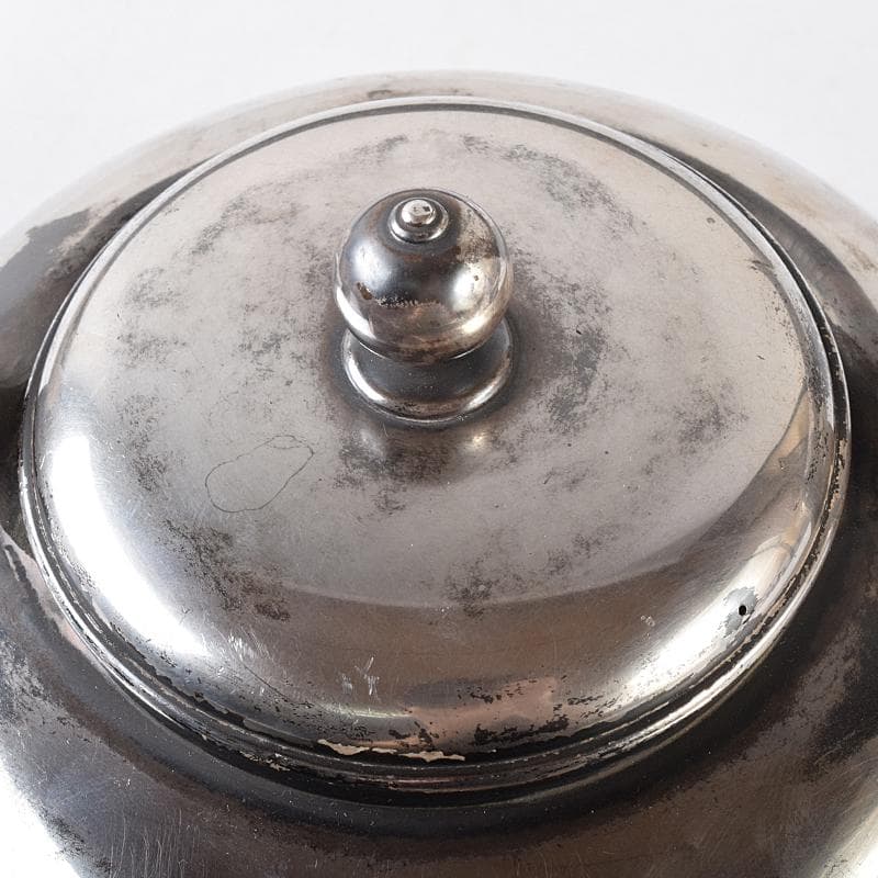 煎茶道具　三越銀製　銀瓶　湯沸し　約508g　L　R8166