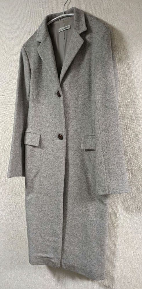 SALE ジルサンダー カシミヤ100% チェスターコート