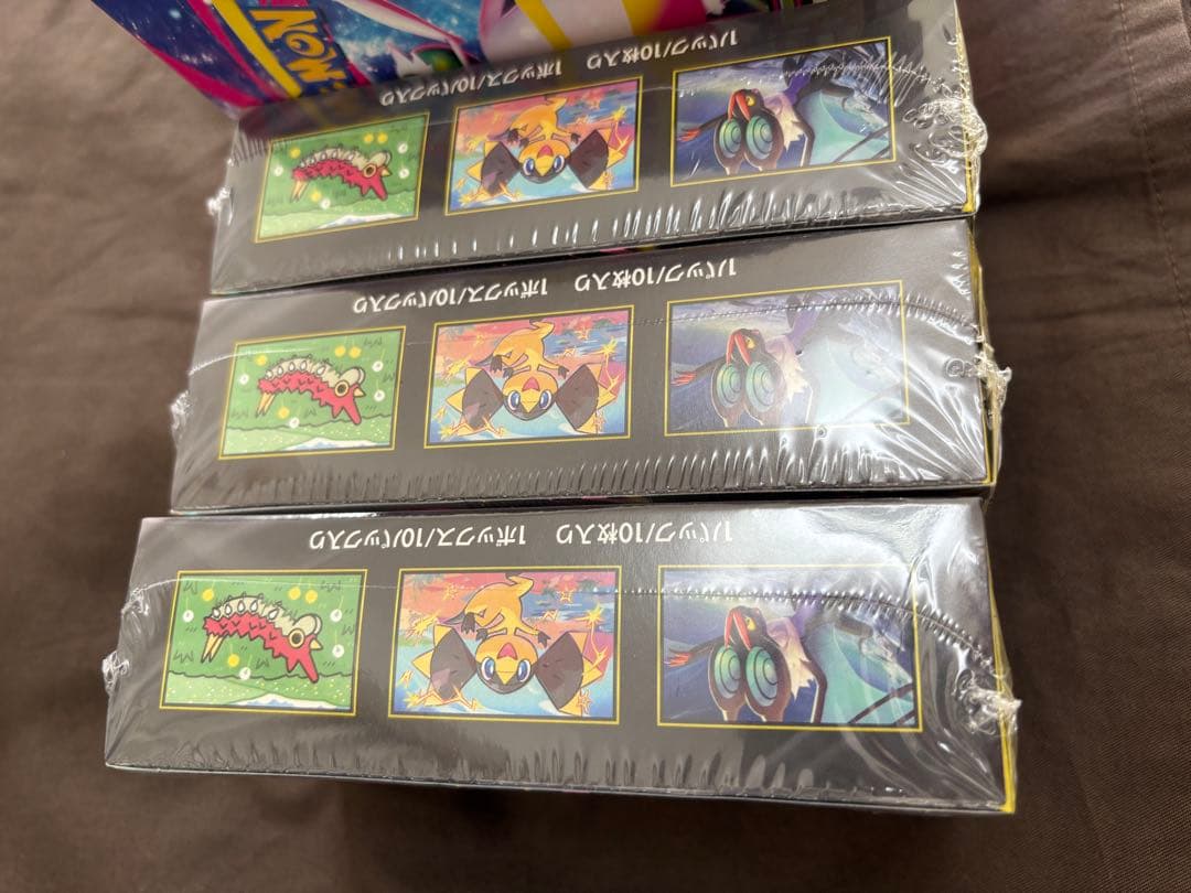 メガドリームex 3Box メガシンフォニア 3Box ポケモンカード　合計6箱