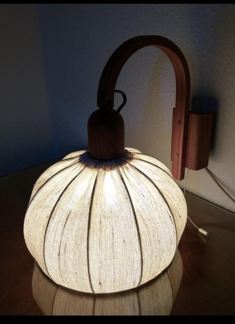 ★超美品★ Domus ウォールランプ チーク材 ドムズ 照明 壁掛けライト