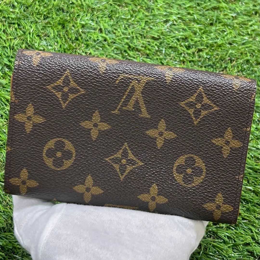 ルイヴィトン モノグラム 財布 折り財布 L字 ファスナー