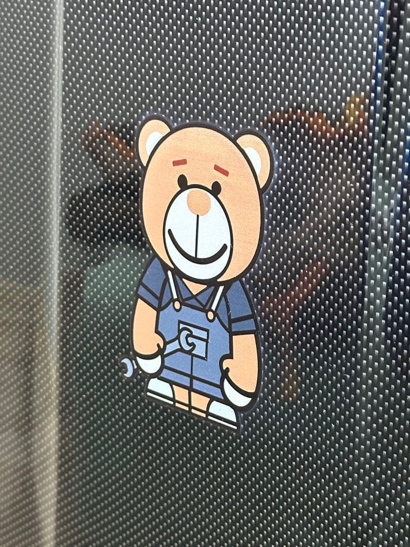 BMW ベアデザイン・ブラックキャリーケース（機内持ち込みサイズ）