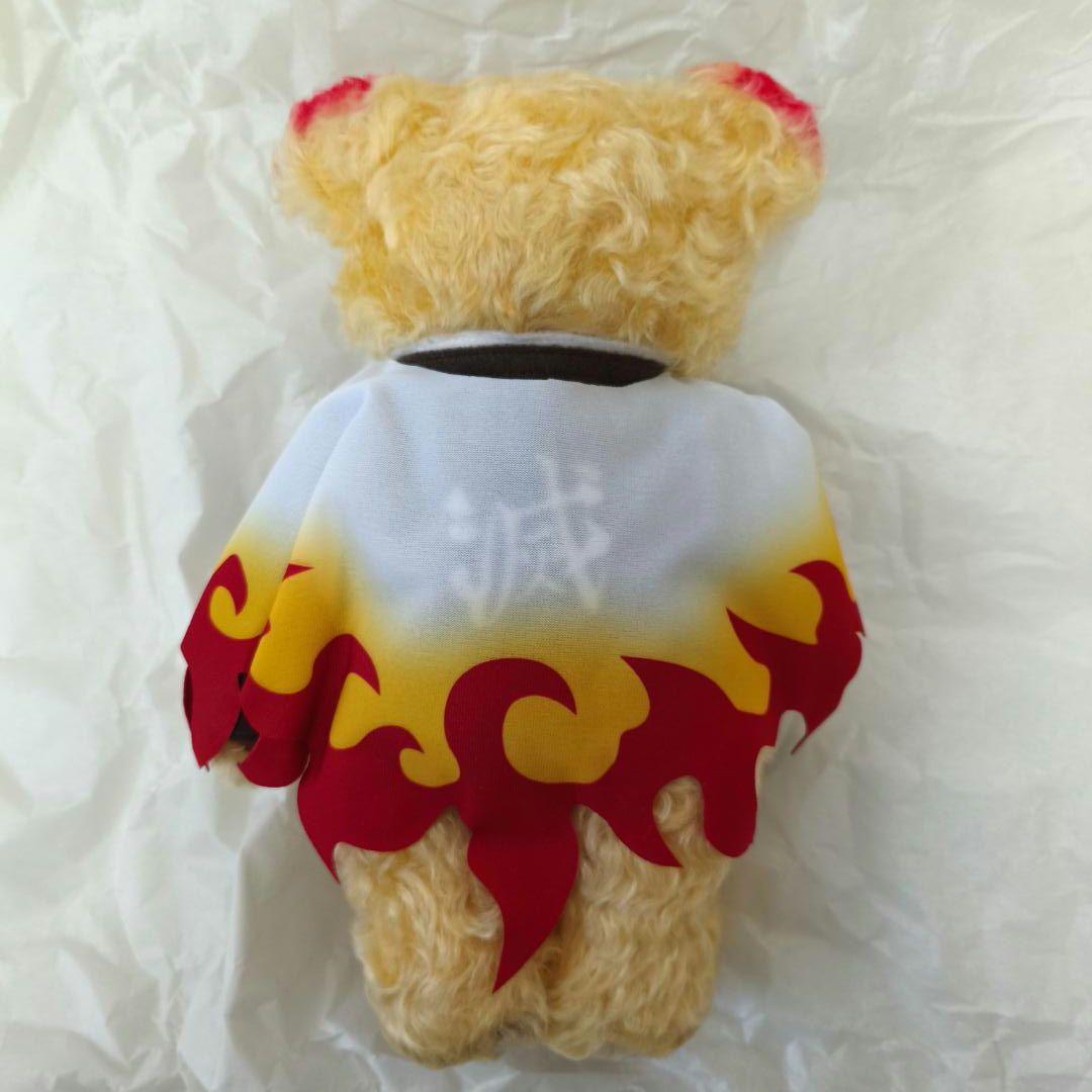 シュタイフ　鬼滅の刃　コラボテディベア　煉獄杏寿郎モデル【未使用・未展示品】