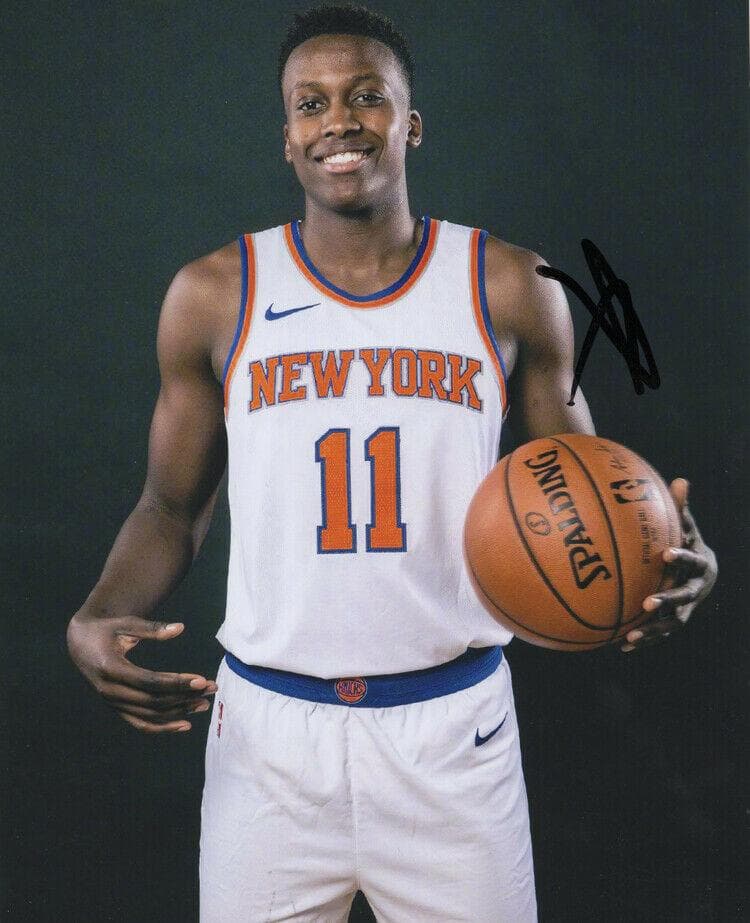 直筆サイン入り写真 フランク・エンティリキーナ ニックス SA鑑定済