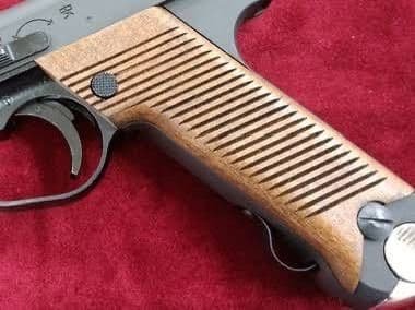 【新品】マルシン 南部十四年式 ウォールナット 木製グリップ 南部14年式