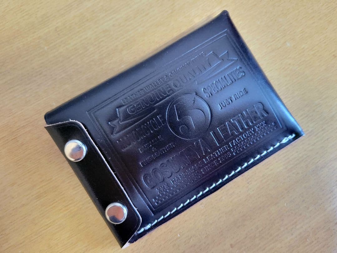 未使用 限定品 五助屋レザー マルチケース コードバン ミニウォレット