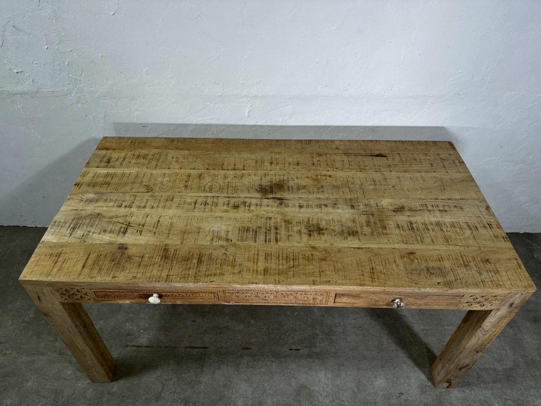 『KARE』カレ ダイニングテーブル 食卓テーブル レリーフ RWdin15