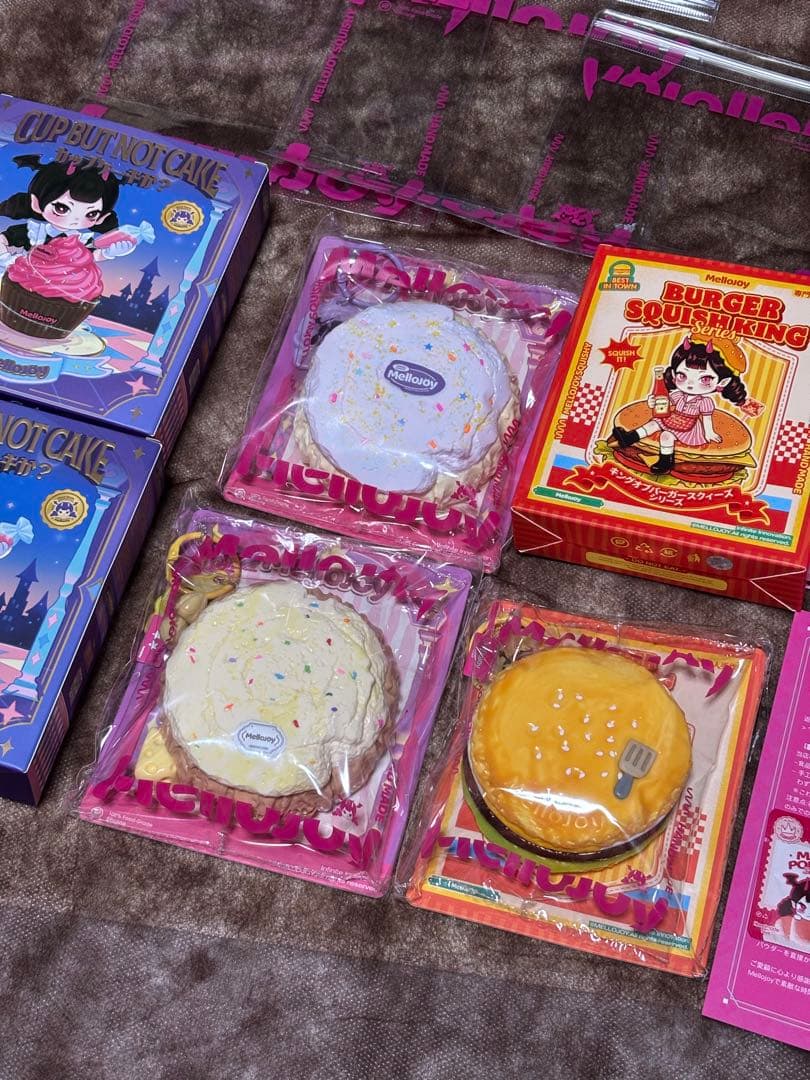 メロジョイ　Mellojoy スクイーズ 3個セット！マジックパウダー付き