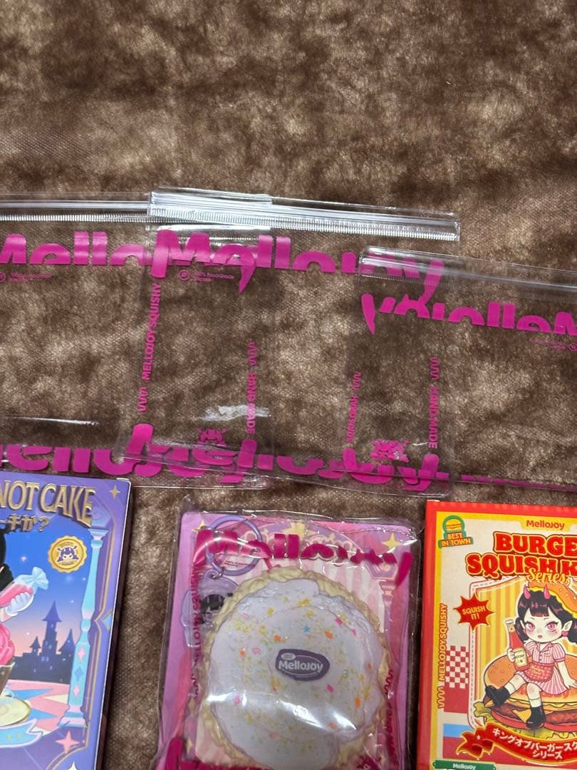 メロジョイ　Mellojoy スクイーズ 3個セット！マジックパウダー付き