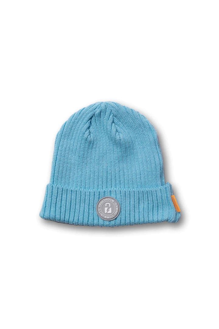 帽子 vaultroom VGC PATCH BEANIE / BLU