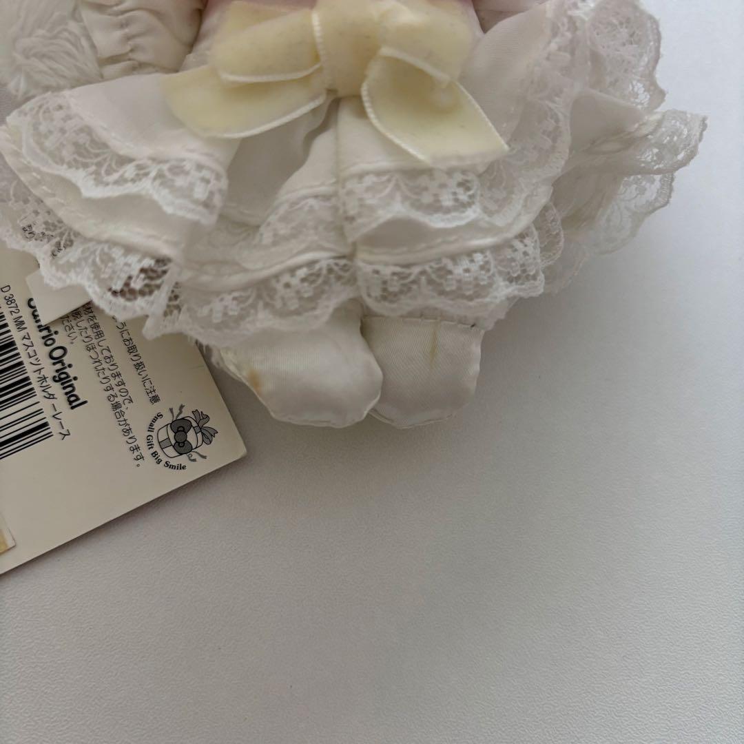 マイメロディ レースデザイン ウェディング 白 ロリータ マスコット タグ付き