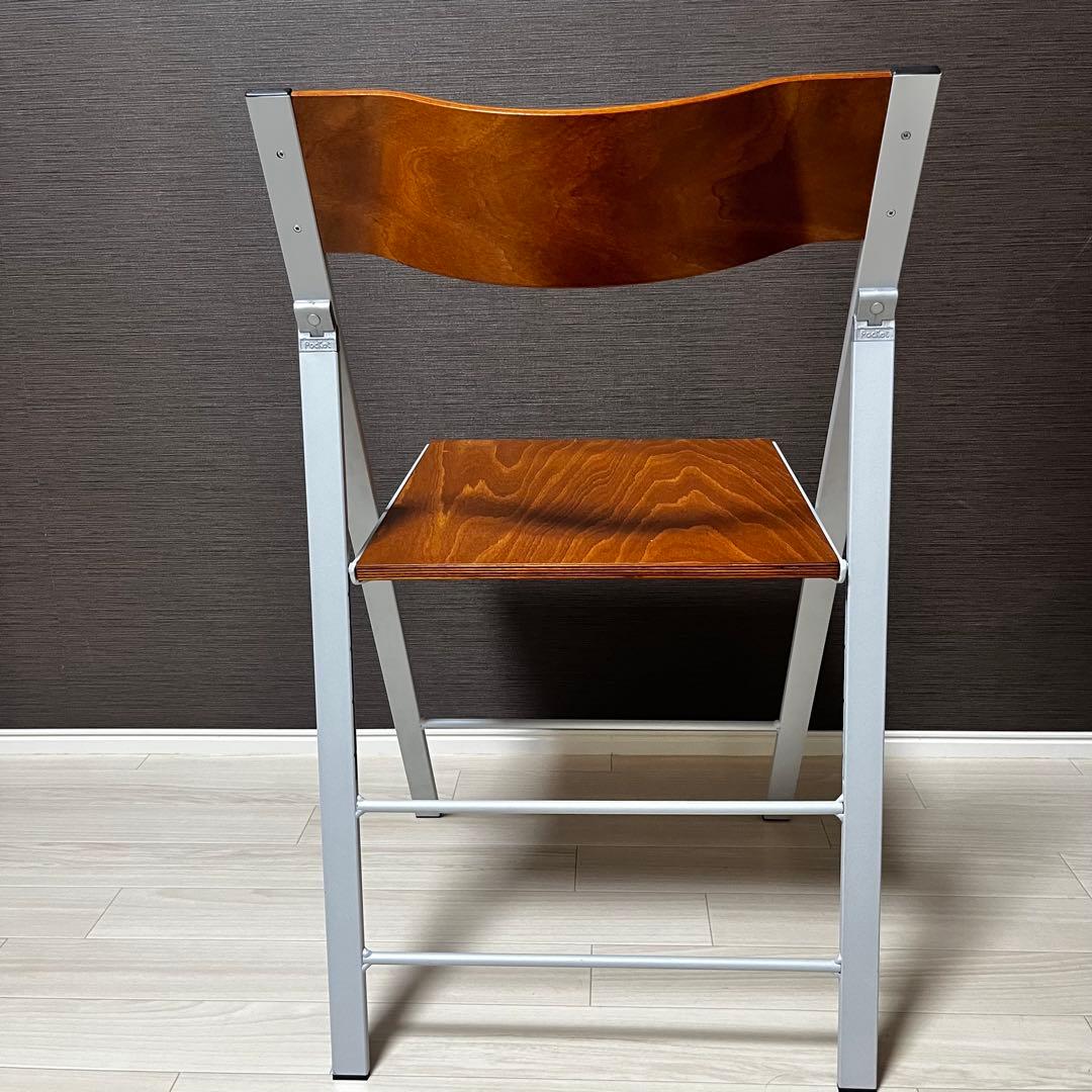 美品　AREA 折りたたみチェア 木製　pocket イタリア　arrmet同型