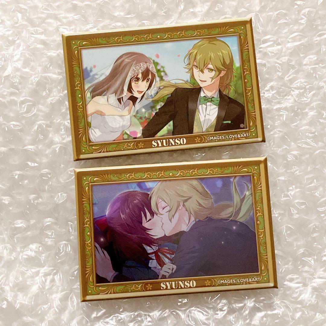 明治東亰恋伽 特典 デヱト寫眞缶バッジ 菱田春草