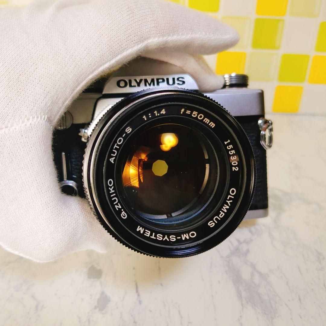 良品❤ OLYMPUS OM-1 一眼レフ フィルムカメラ レンズセット