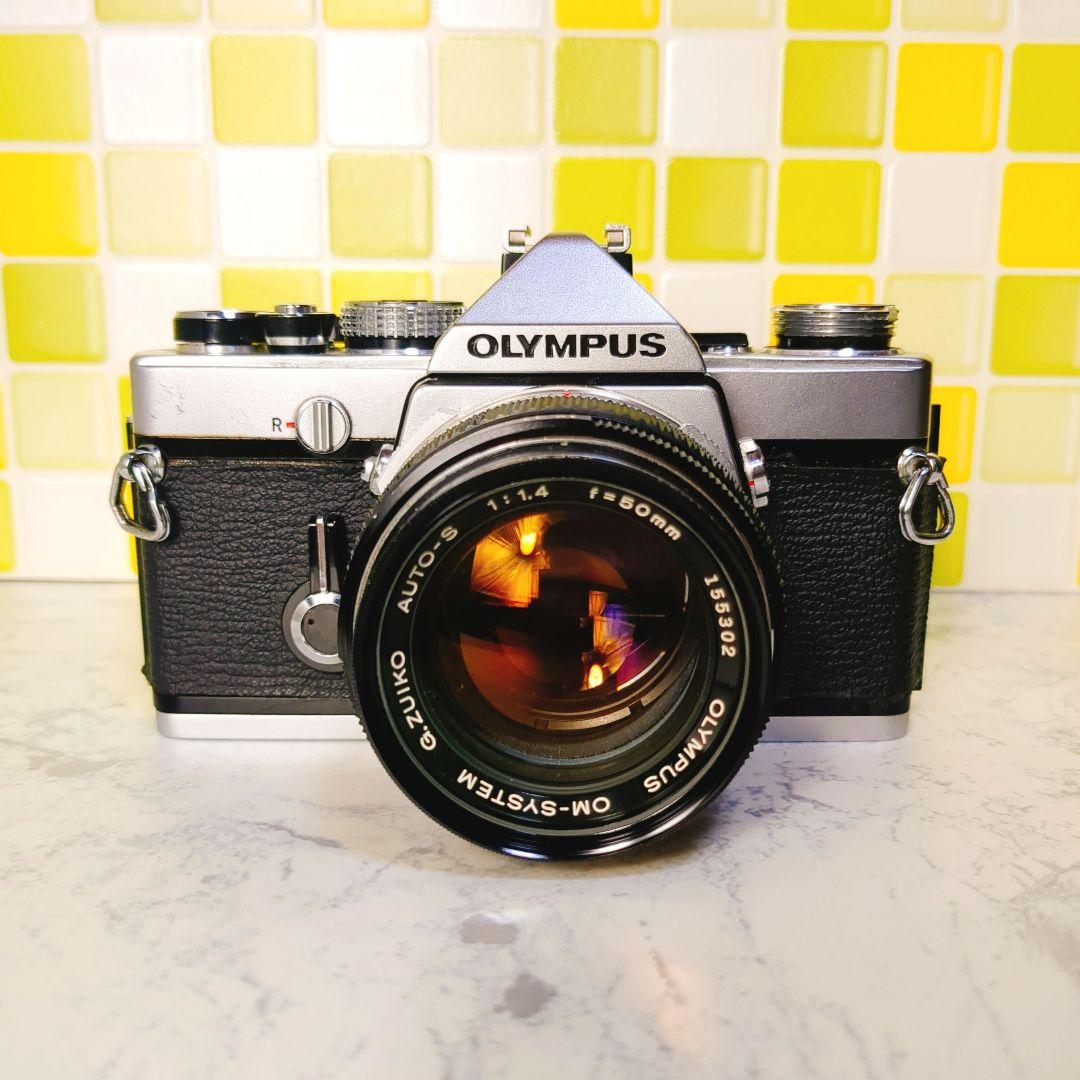 良品❤ OLYMPUS OM-1 一眼レフ フィルムカメラ レンズセット