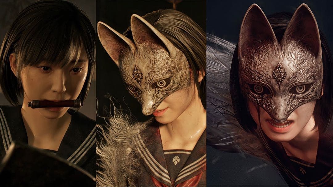 サイレント ヒルf 狐面仮面セット （未塗裝） Silent Hill f