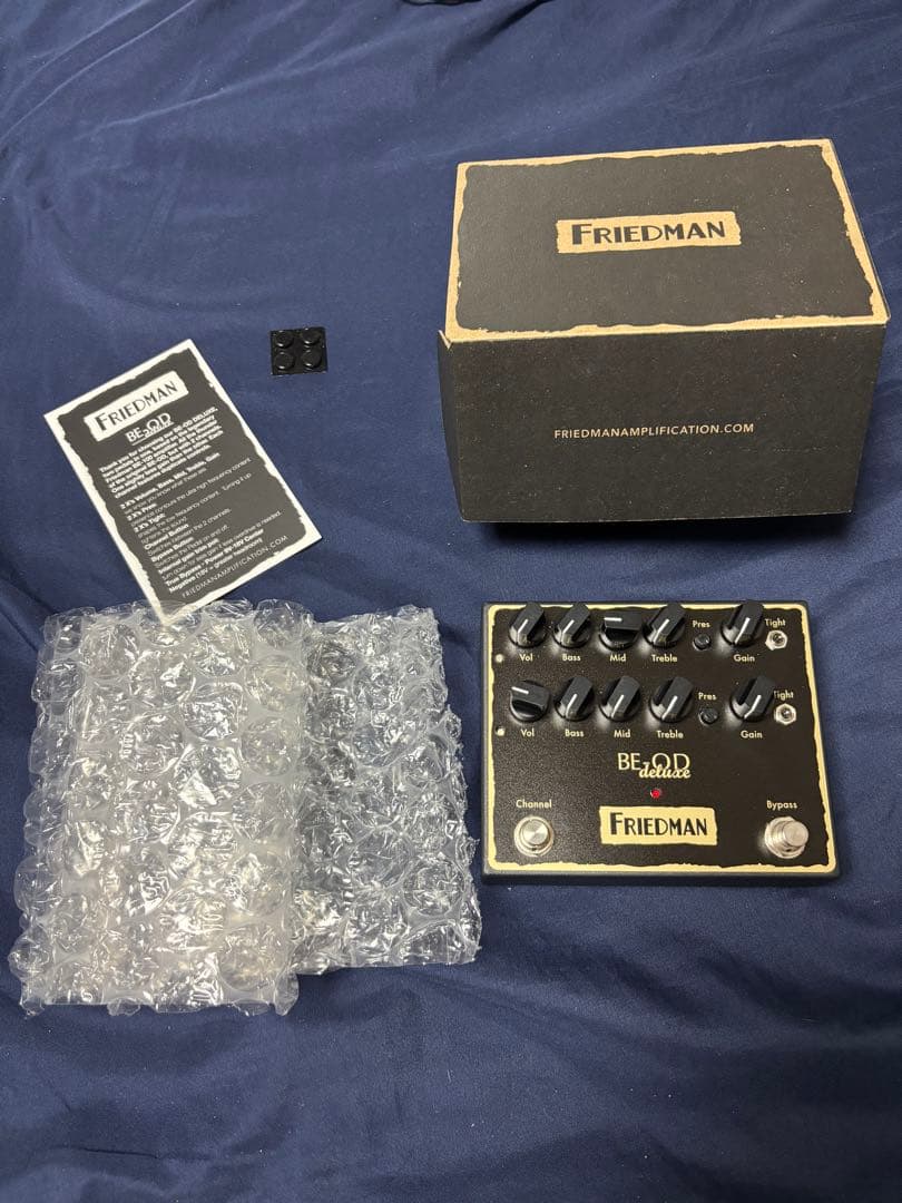 FRIEDMAN BE-OD deluxe ギターエフェクター