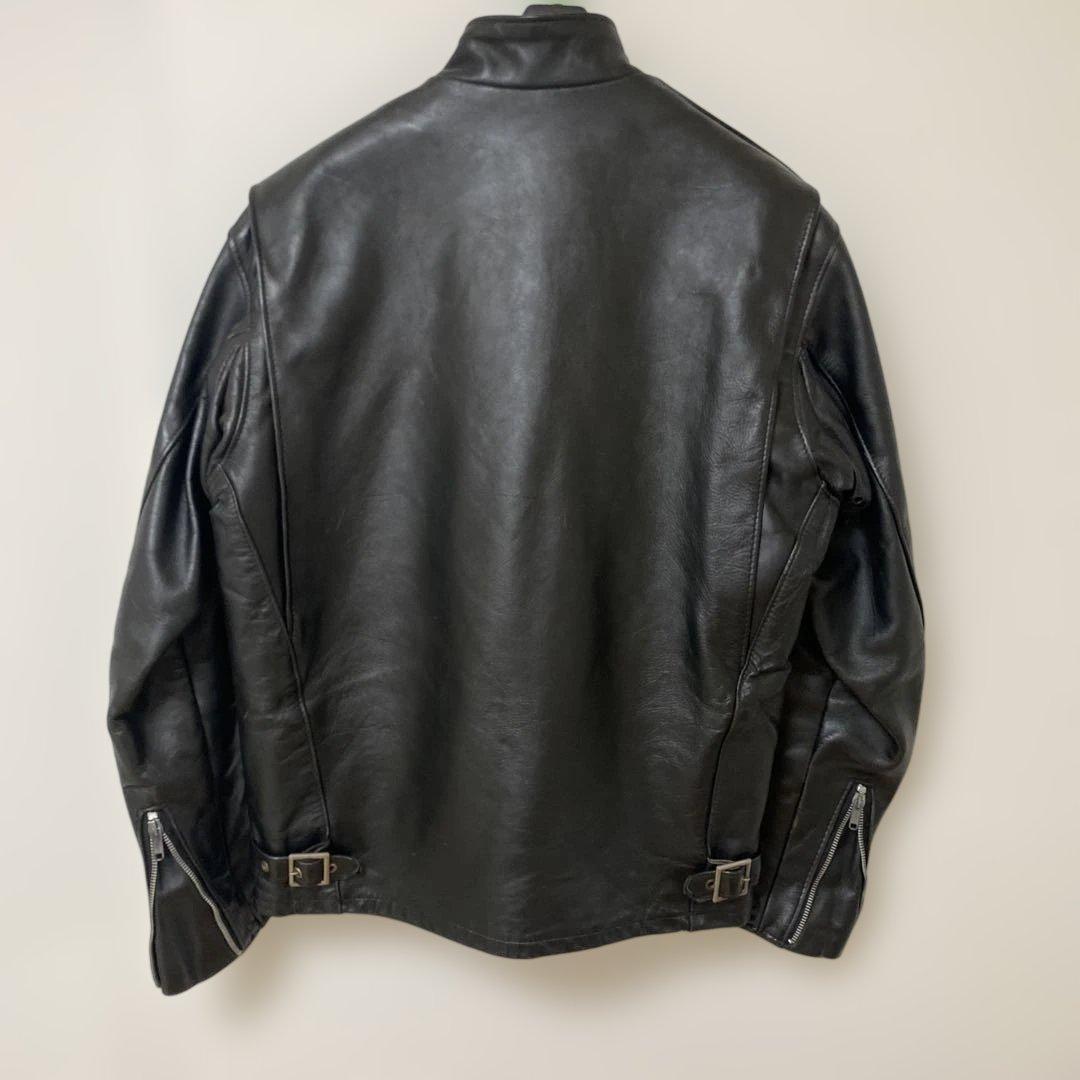 訳ありschott ショット641シングルライダース ボアライナー付 38