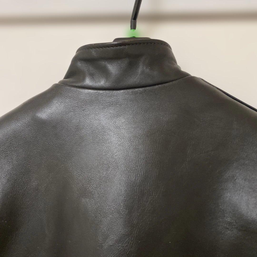 訳ありschott ショット641シングルライダース ボアライナー付 38