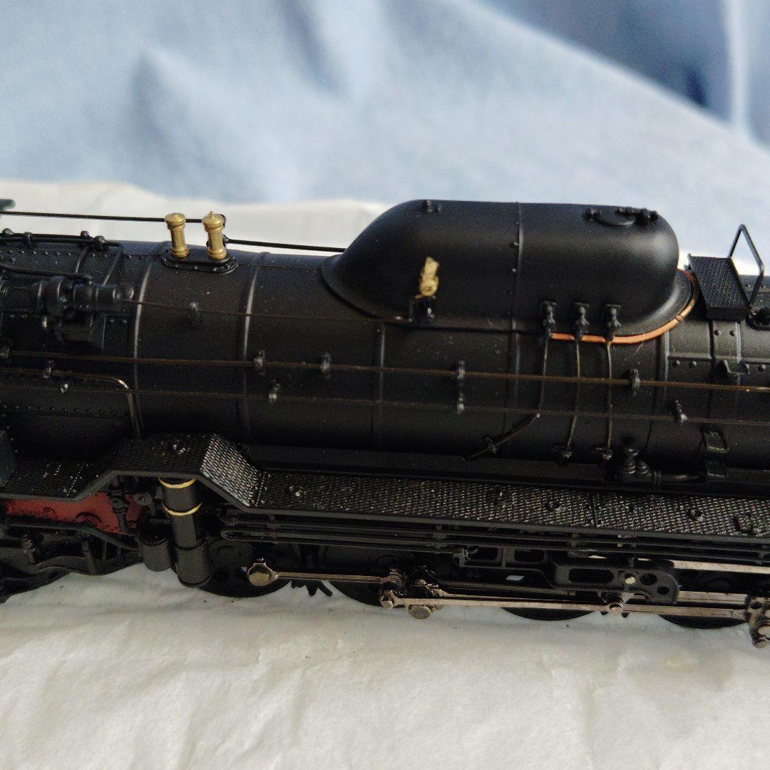 上*と様 蒸気機関車モデル 黒色 ディテール豊富