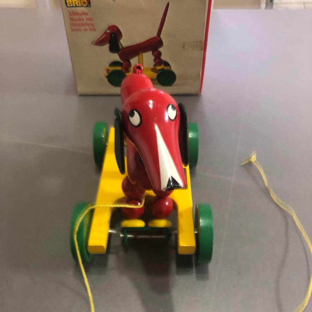 BRIOブリオ ダッチー プルトイ　ドッグ ヴィンテージ アンティーク