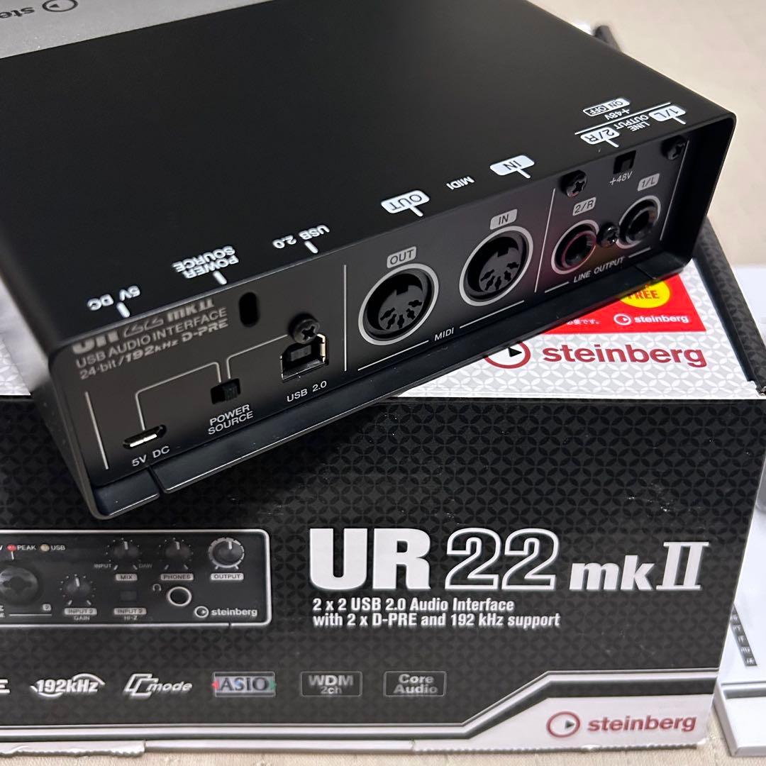 美品 Steinberg ur22mkⅡ オーディオインターフェース