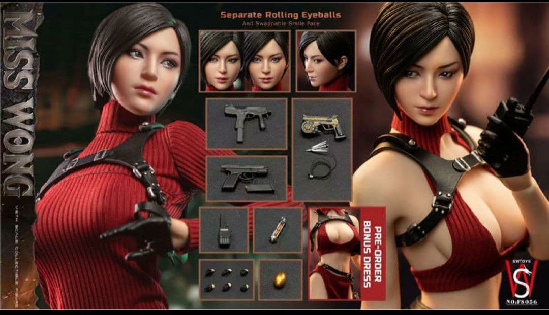 SWTOYS エイダ・ウォン 1/6 バイオハザード フィギュア