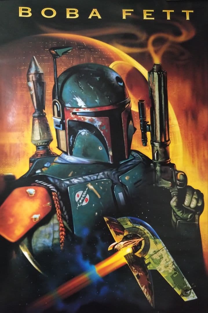 1997年 USA STAR WARSファンクラブ公式ボバ・フェットのポスター