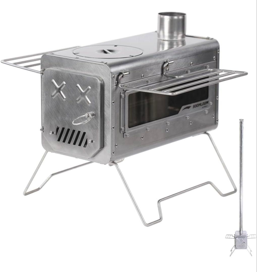 簡易版薪ストーブ PROTO 高品質ステンレス鋼製