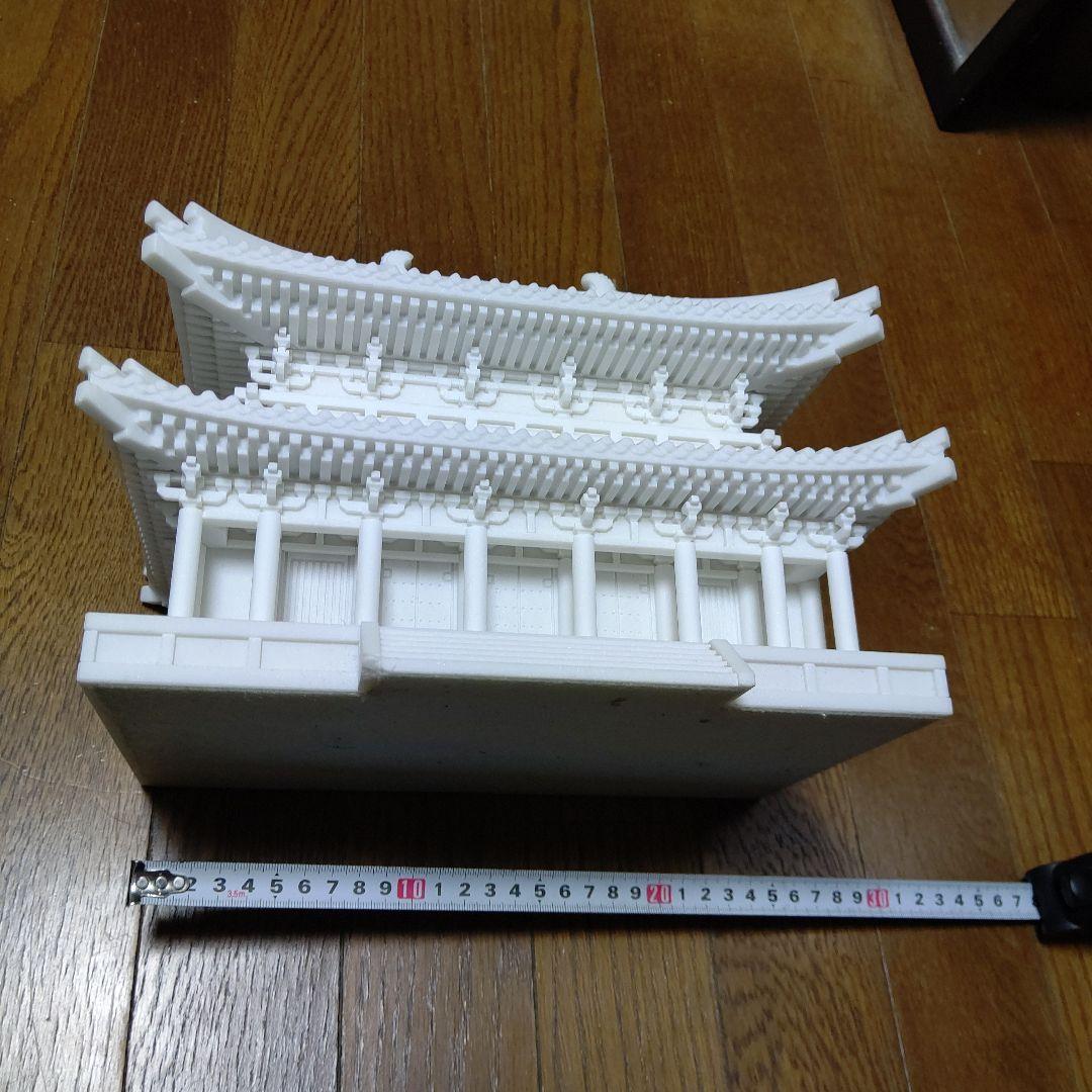 石製彫刻置物　検　神殿　大理石　オブジェクト　美術工芸