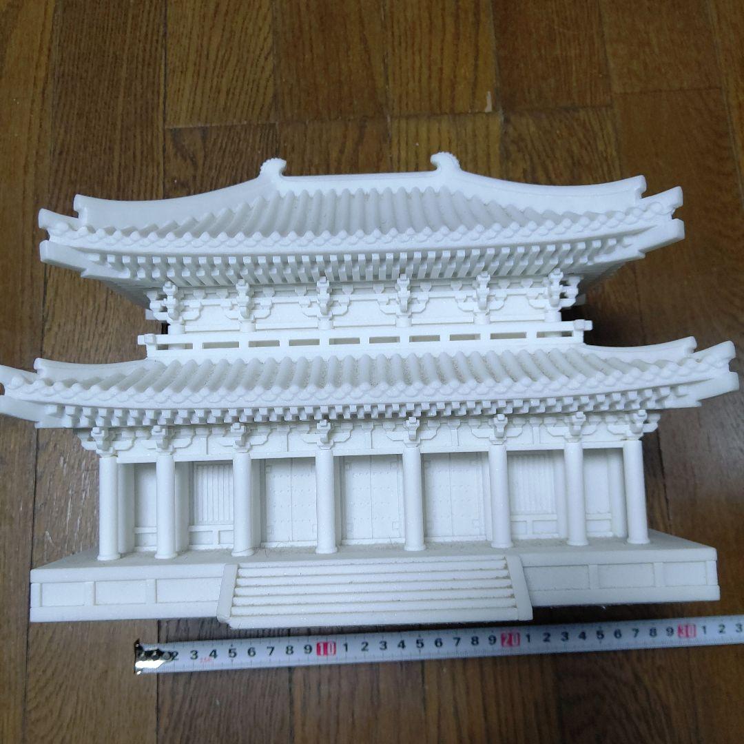 石製彫刻置物　検　神殿　大理石　オブジェクト　美術工芸