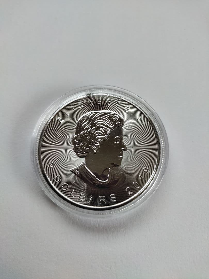 カナダ王室造幣局発行 メイプルリーフ銀貨 1オンス 5枚セット