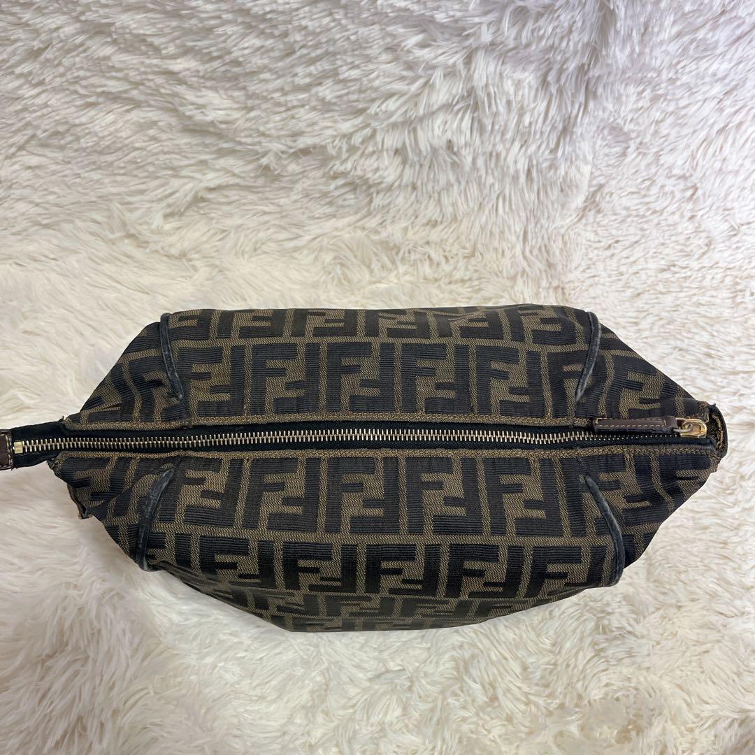 FENDI フェンディ ズッカ柄　ハンドバッグ　バニティバッグ　希少　レア