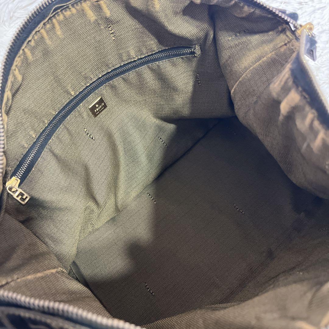 FENDI フェンディ ズッカ柄　ハンドバッグ　バニティバッグ　希少　レア