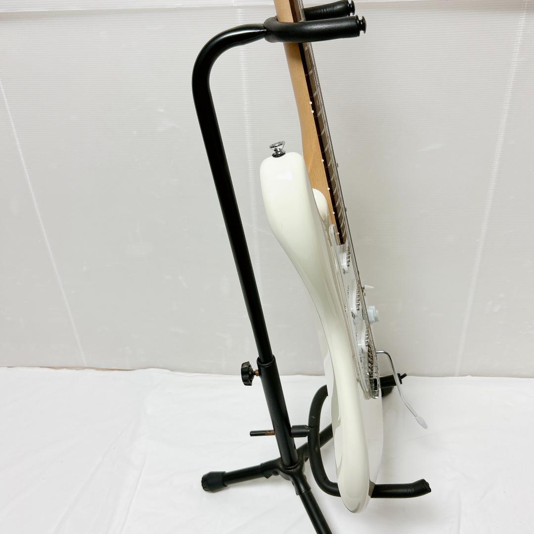 美品 Squier スクワイヤー Stratocaster ストラト ホワイト