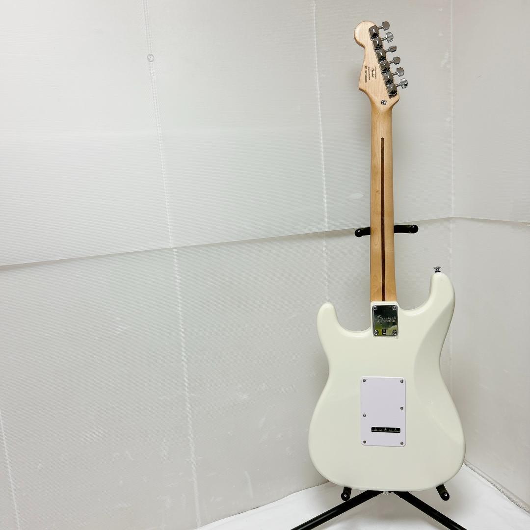 美品 Squier スクワイヤー Stratocaster ストラト ホワイト