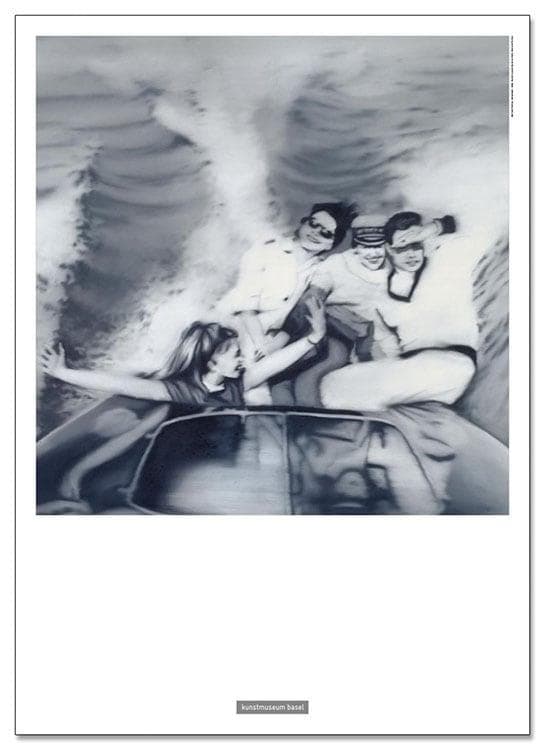 額装品/Motorboot/ゲルハルト リヒター/アート/ポスター/インテリア