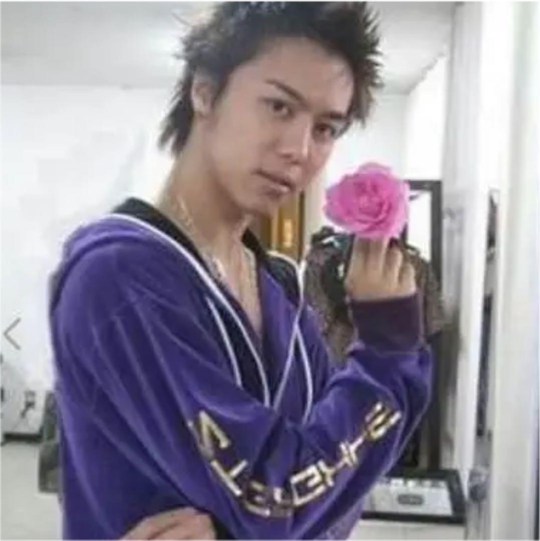 EXILE 24karats セットアップ ジャージ タカヒロ 刺繍 パープル