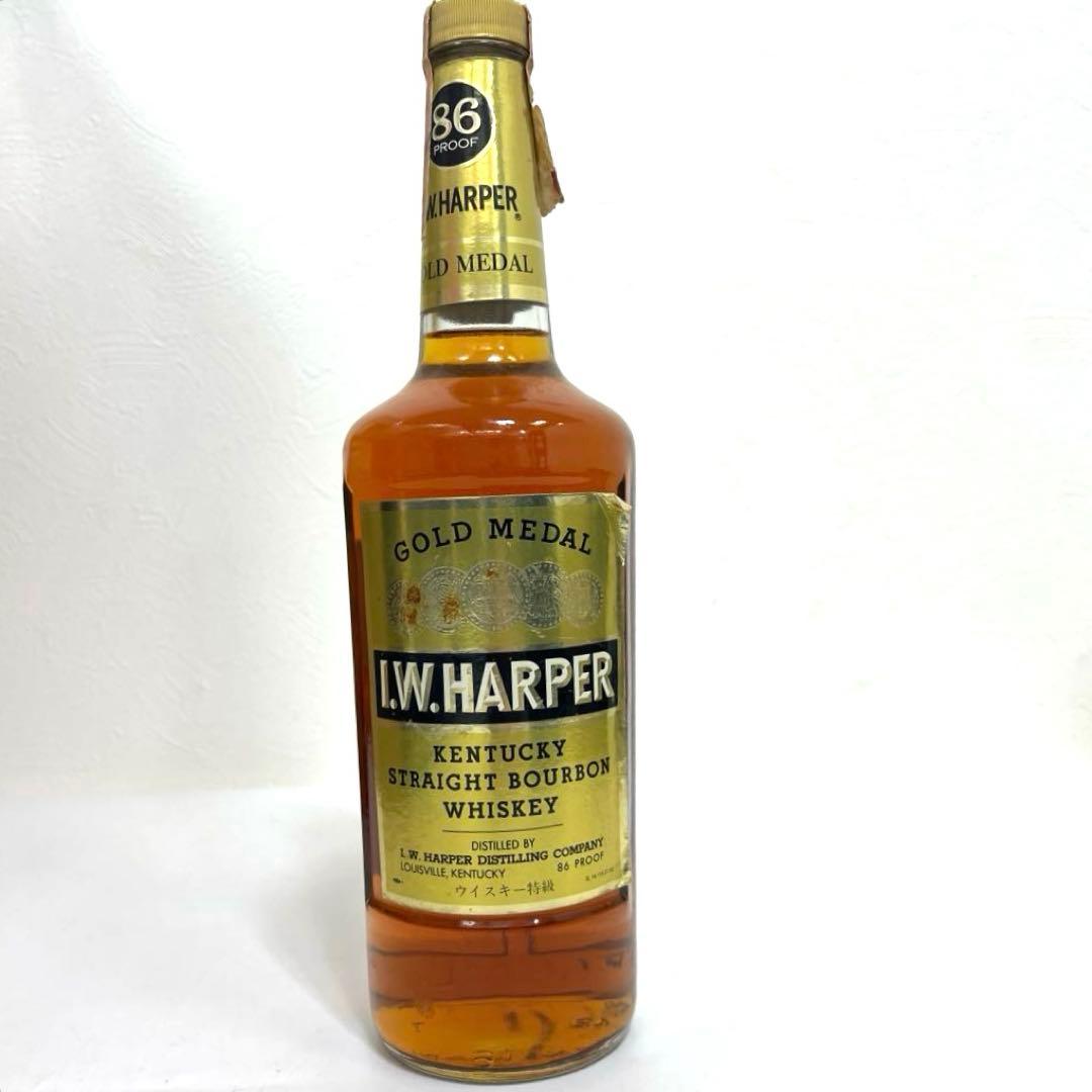 【未開栓】I.W. HARPER GOLD MEDAL ウイスキー特級750ml