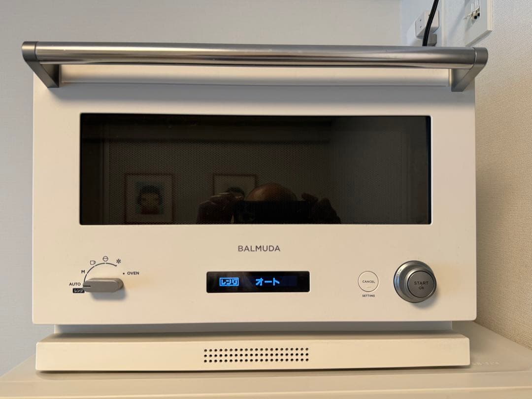 BALMUDA オーブンレンジ ホワイト　K04A-WH 訳あり