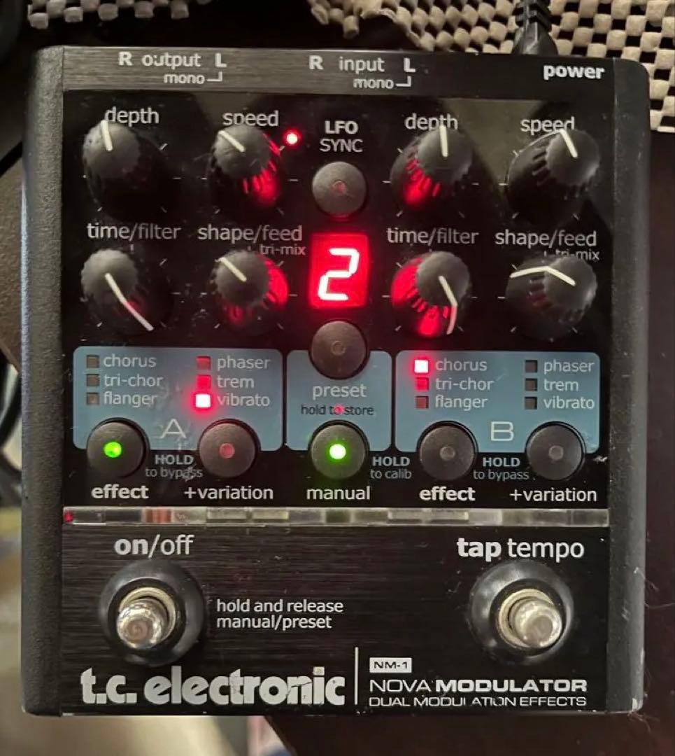 t.c. electronic Nova Modulator エフェクター