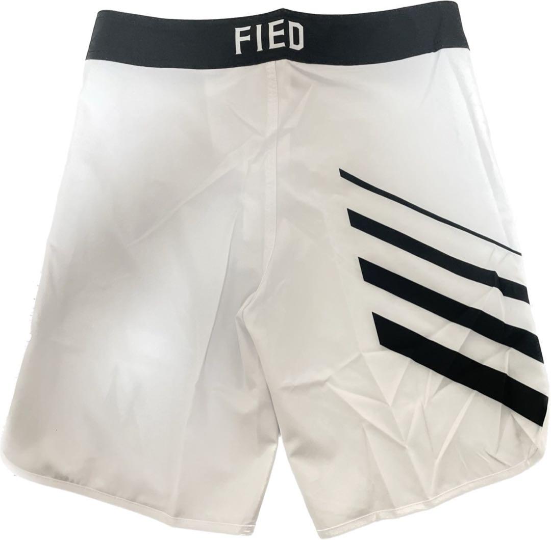 ✨ 新品 ✨ FIED サーフパンツ 水着 M ホワイト ストライプ フィジーク