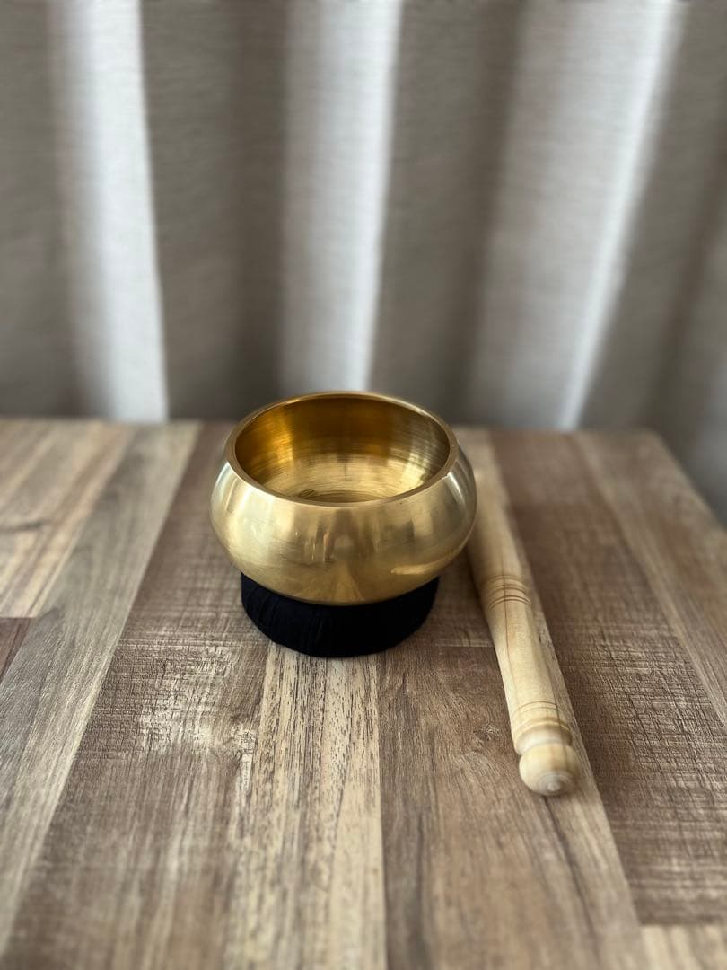 （お約束分）新品　シンギングボウル大小セット　バリ島にて購入