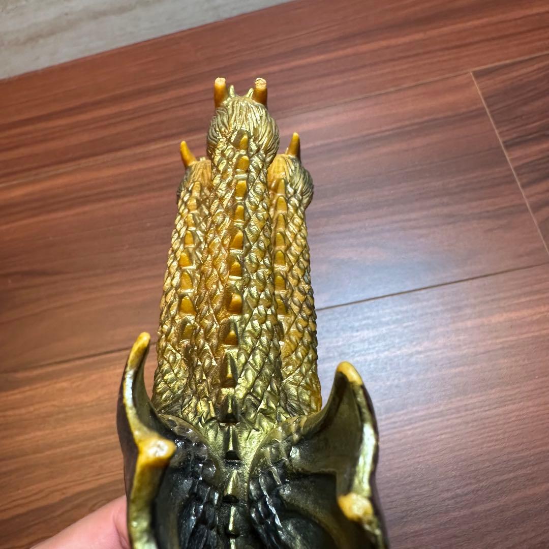 当時物 ポピー　キングザウルスシリーズ　キングギドラ　ソフビ 5653