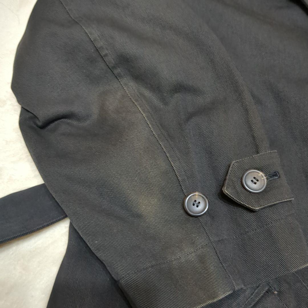 k*a様 ISSEY MIYAKE 　イッセイミヤケ　ベルト付き綿コート ブラッ