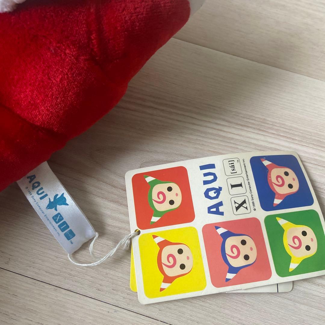 AQUI XI アクイ　ぬいぐるみ　レトロ　PlayStation 希少レア