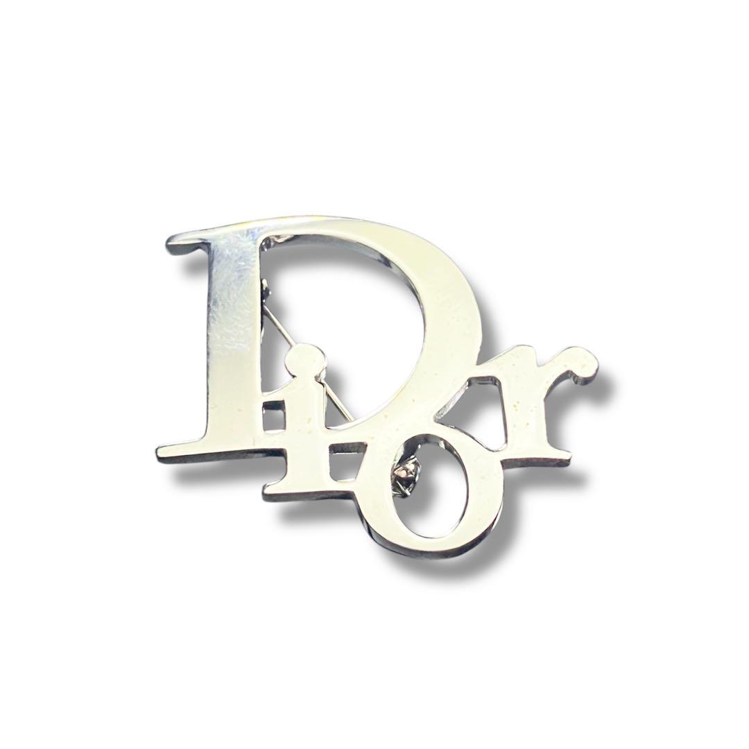 美品　ChristianDior クリスチャン　ディオール　シルバー　ブローチ