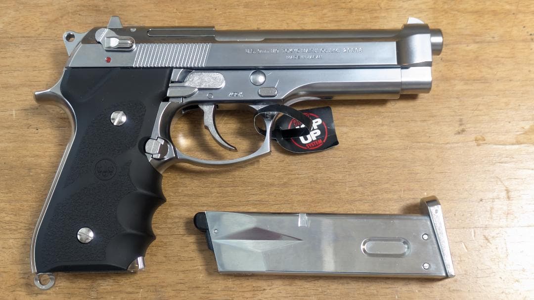 東京マルイ M92F クロームステンレス　付属完備　ガスブローバック　18才